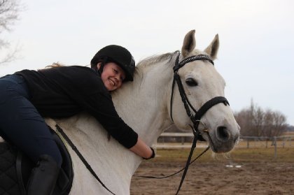 Nouveau défi, mais cette fois en dressage avec ma nouvelle demi...