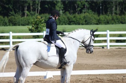 Compétition dressage 2017 avec Vivaldi 