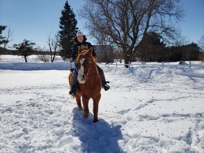 Une petite ride avec ma vieille patate.