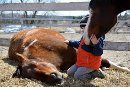 &#128052; Spookette & Yuba &#128100; mon fils Bryan &#128247;...