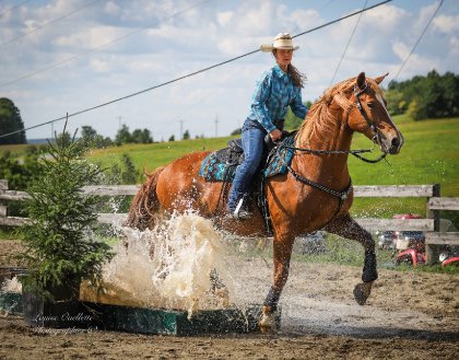 Compé de Cowboy Extrême avec ma best, Brazile! :D Été 2021.
