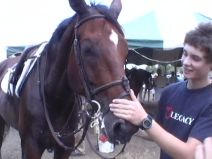 Tibert avec Laroche, Bromont 2006