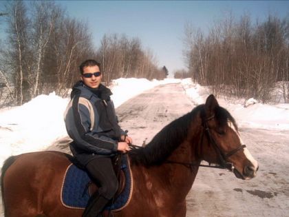 Homme à cheval