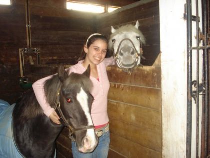 Moi et Les poneys !!