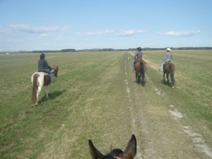 La gang en rando dimanche: Souka et Nathalie, Kickie et Jessie,...