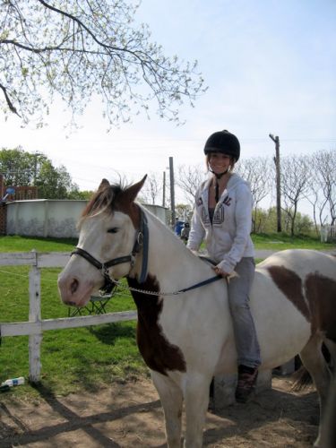photo par Bebelle <3 J'ai fait du galop sans selle pour la premiere fois avec mon...