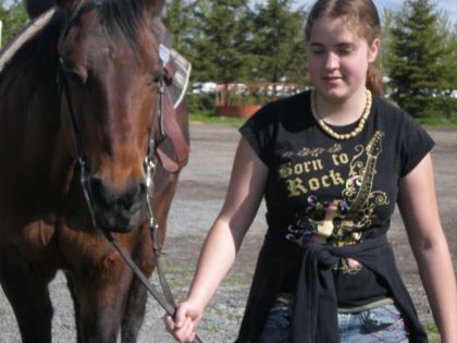 Moi et la vieille Grande Baie au cours du 24 Mai - Ferme...