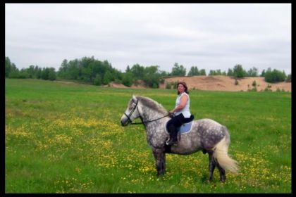 Silver  et moi, maudit qui paraît gras sur cette photo-là, il...