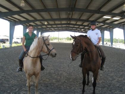 moi et daisy, jenna et peron ...cet hiver en floride, journée de...
