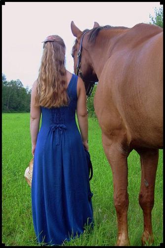 Une autre photo de moi et ma jument! ;)