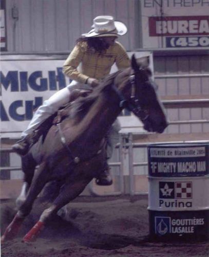 Blainville 2004, ma première sortie si lon avec les chevaux,...
