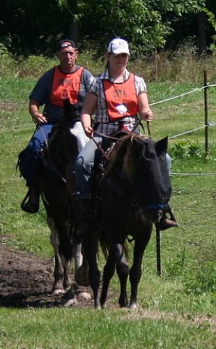 Moi et Mastechef, retour du POR apr&egrave;s 3h20 de route!!