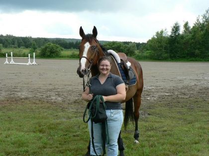 Moi et mon gros au warm up à St-Appolinaire