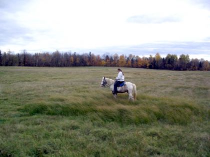 Moi et Stacy dans un champ ! 18 Oct