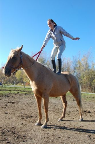 Voici mon ptit Shadow et moi par une superbe journ&eacute;e! C'&eacute;tait...