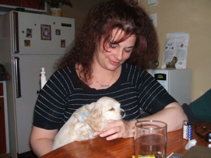 Moi et Daisy une belle Cocker