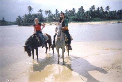moi et mon chum a punta cana en république dominicaine, 2 heures...