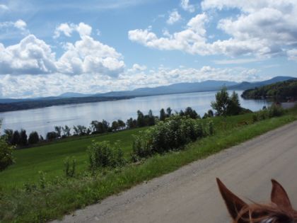 Vive la randonnée voici le Lac Mégantic