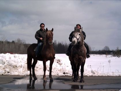 Silver et Martigan...Moi et mon t'chum :)