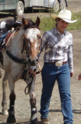 Moi et gitane après une run de barils!! festival st-gabriel aout...