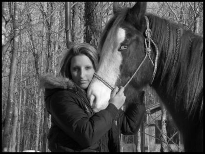 Moi et T-boy photo prise le 14 Fevrier quoi de mieux que passer...