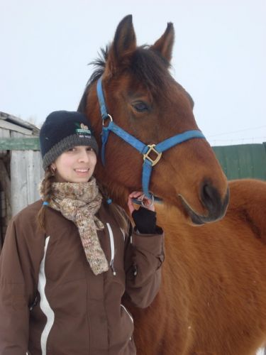 Moi et la belle Kariane, je t'aime ma grande!
