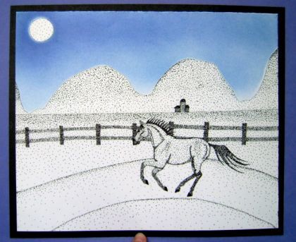 Un dessin que j'ai fais en 2004 à l'école! C'est juste des...