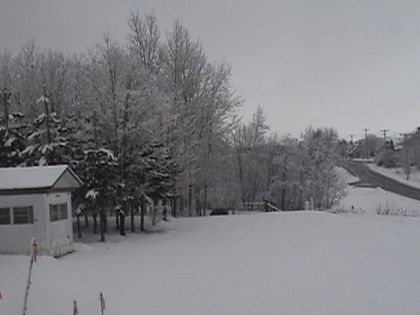 Voici une photo prise lors de la dernière tempête de 2007. vu de...