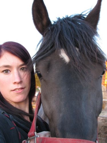 Moi et la face de Shana!!