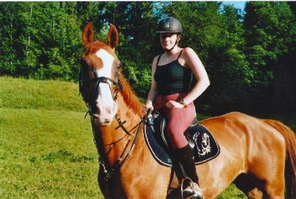 photo par fizwizzz ma belle Calypso et moi...c'était la belle époque, celle où elle...