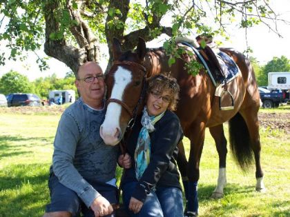 Dire que ma m&egrave;re avait peur des chevaux il y a seulement...
