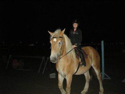 Moi et le bo gros Whisky l'été dernier! :)
