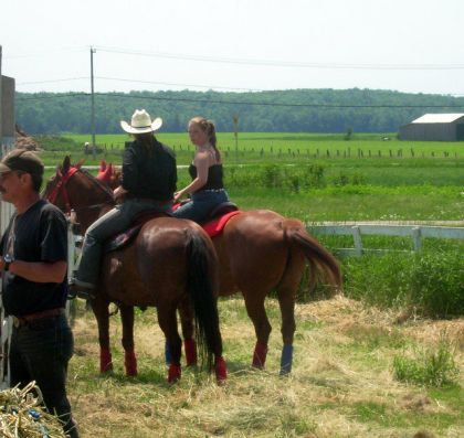 Annick, moi...et les grosses fesses a Miss :)