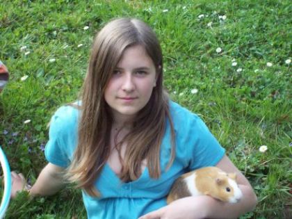 Moi et mon cochon d'inde