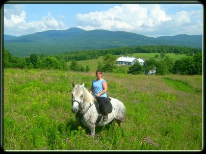 Moi et Silver à Sutton.