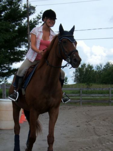Trois semaines sans monter mon gros loup, c'est long :)