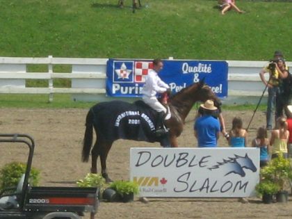 Le gagnant du Double Slalom