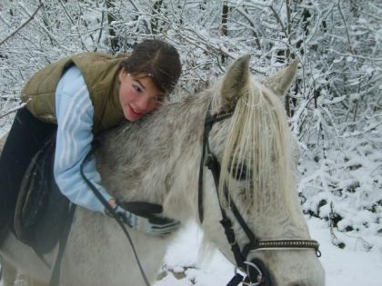 Soline && Danloup Sous la Neige :P