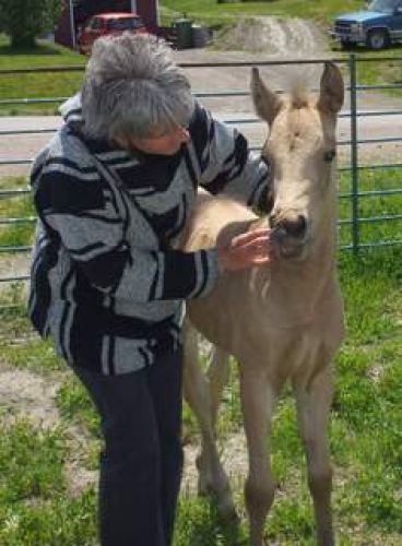 Moi-même et Barbie,début Juin 2007