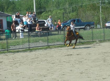 bobby_boy a quevillon avec son cheval bob fudge :D