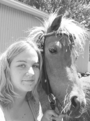 Moi et Candy :) Jtadore ke trop mon bébé !