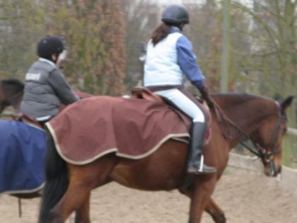 moi quand jété  débutante!!! (juste aprè elle m enballee et...