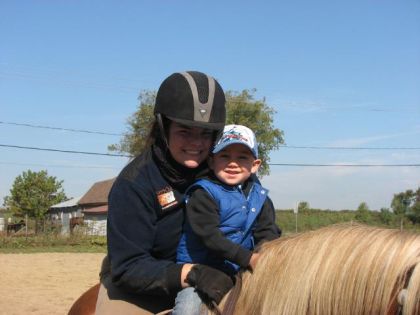 photo par Lauhorses Toujours mon neveu et moi !