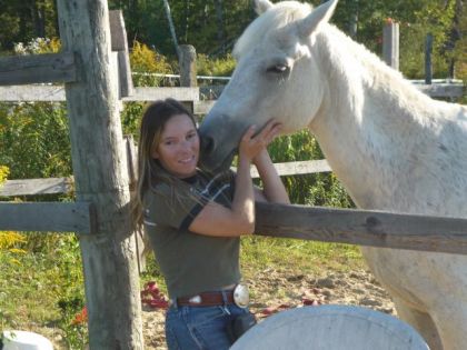 Moi et ma puce! (&eacute;t&eacute; 2009)  ;-)
