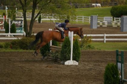 Moi & Toune sur un Parcours aux Jeux Du Québec 2009.