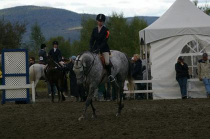 Stuart & moi aux Jeux 2009. Parcours de Jr. B