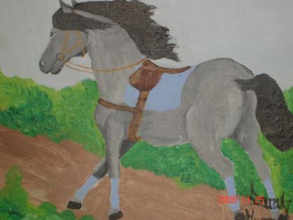 Peinture Que J'ai Fait Cheval !!!