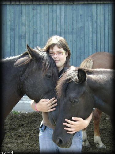 moi et mes doudounes :P