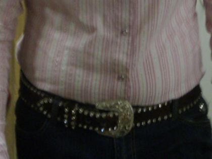 La ceinture que je pourtait pour l'Instructeur..  