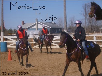 Un montage que j'ai fait de moi et jojo!!